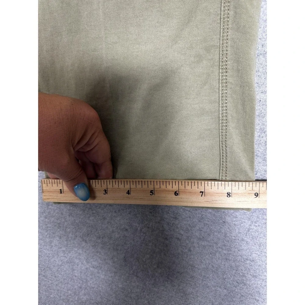 Tommy Bahama Pants Mens 35 Green‎ Relaxed Straight Casual Tencel Cotton Blend